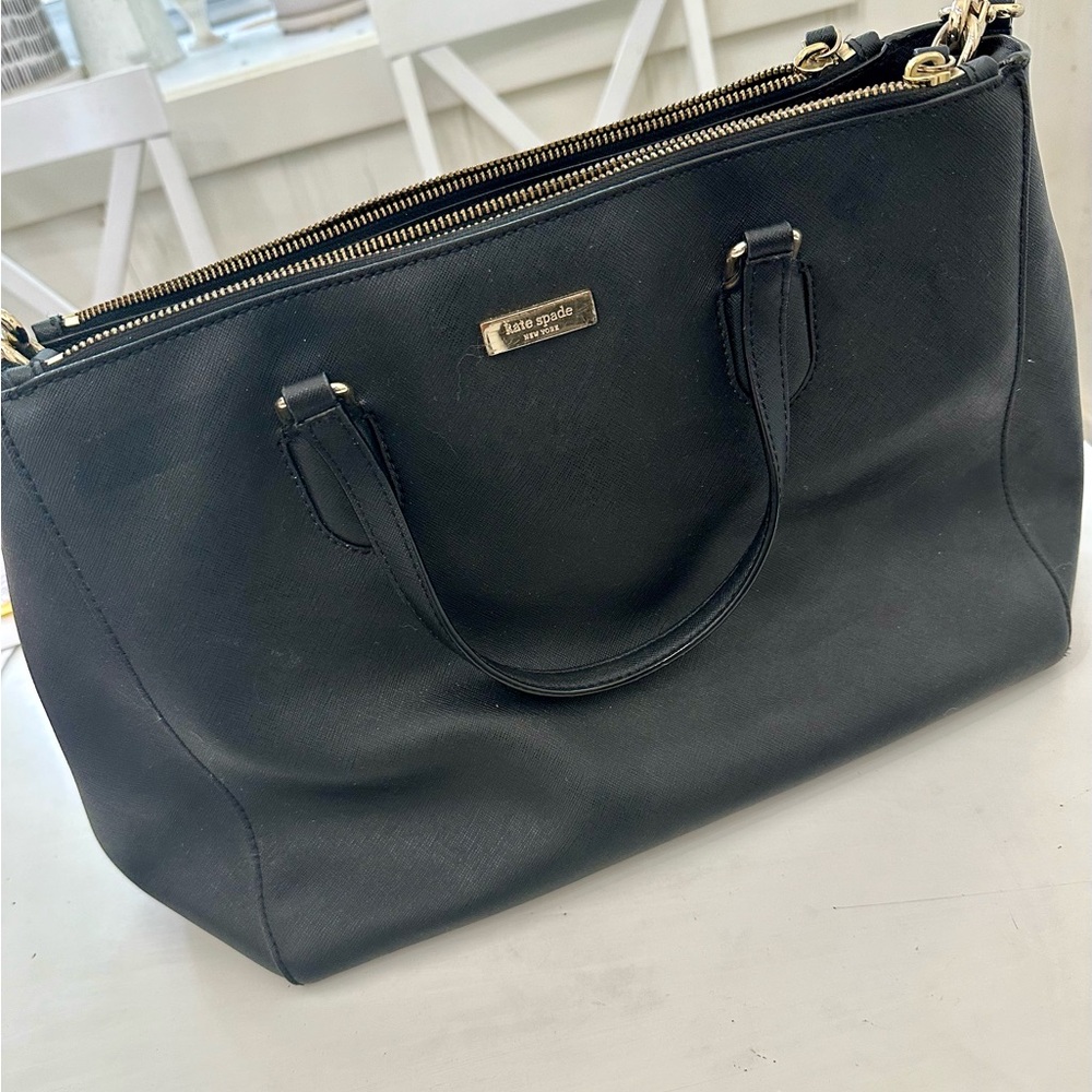 EUC Kate Spade crossbody back with handles 13x6x10 inch EUC